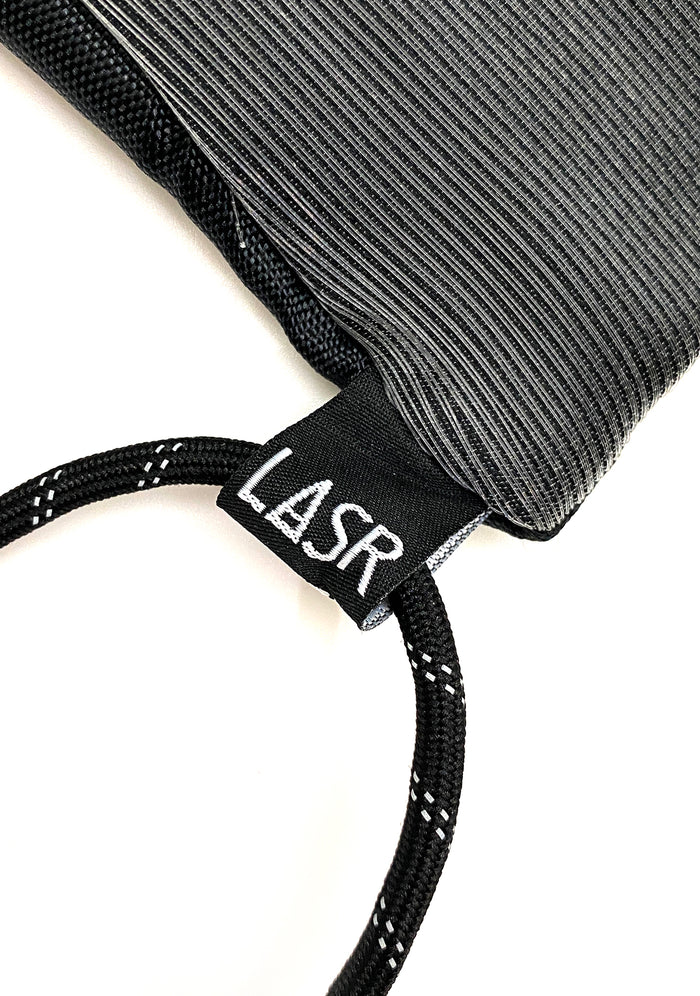 LASR Tektronic Fiber Optic Light Up Backpack — detail view