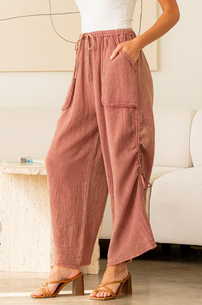Terracota Wide Leg Pant