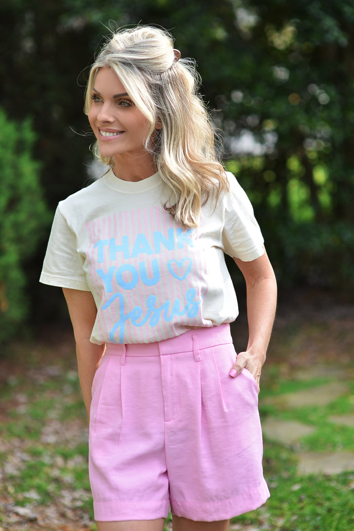 Thank You Jesus {Comfort Colors}
