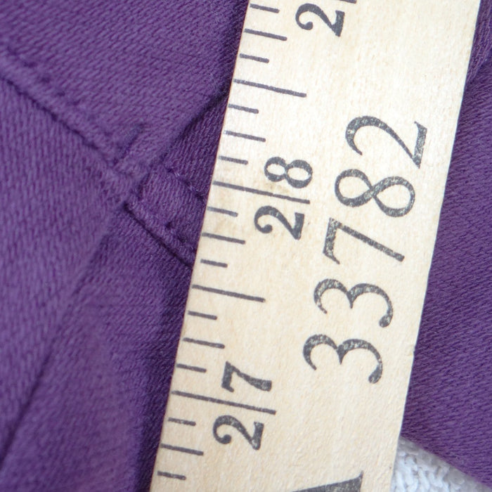 Time and Tru Womens Purple High Rise Pull On Jeggings Size L 12 14 Skinny Pants4