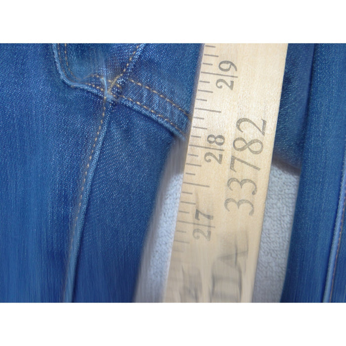 Time and Tru Womens Skinny Jeggings Medium Wash Denim Stretch Pull On Jeans XS4