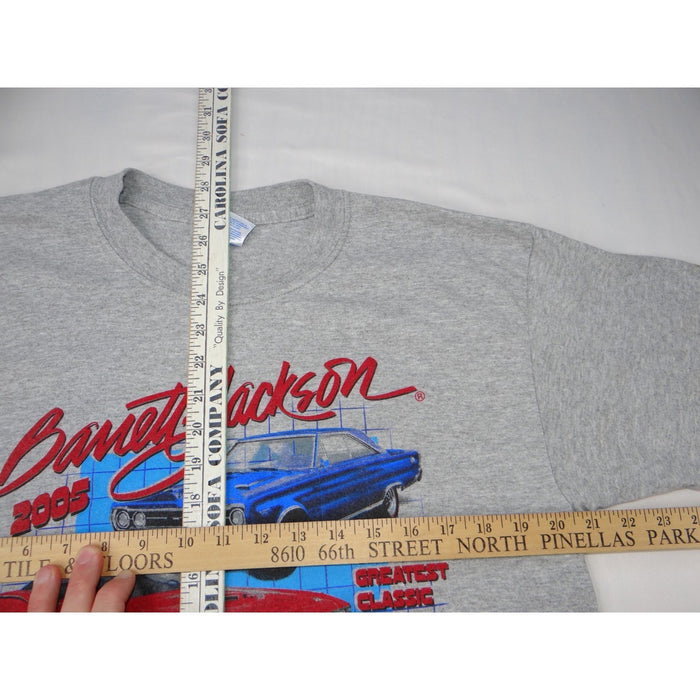 Vintage Mens Large Gray 2005 Barrett Jackson Scottsdale Arizona Hemi TShirt5