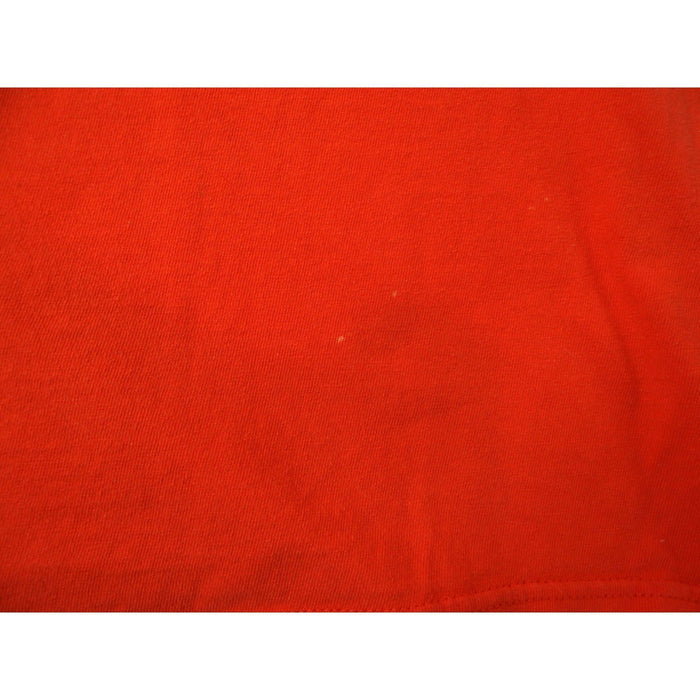 Vintage Orange T Shirt Shook Hardy & Bacon "One Person Can Make A Difference" XL7