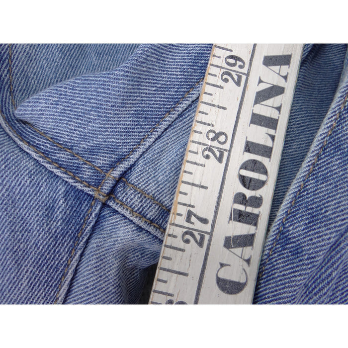 Vtg RSQ Jeans Women Light Wash Pleated High Rise Tapered Leg Denim Pants 3/264