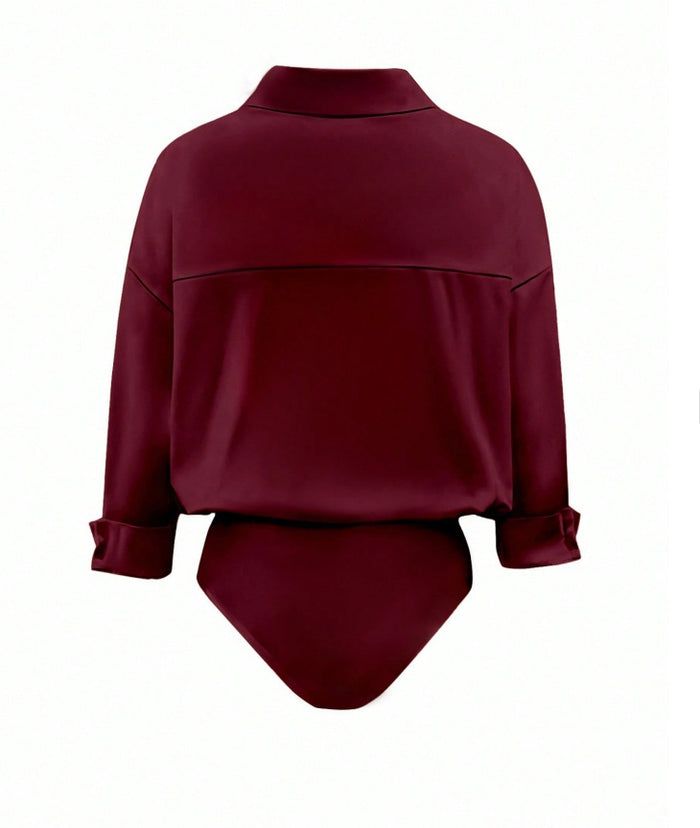 Zivelle Bodysuit - Maroon