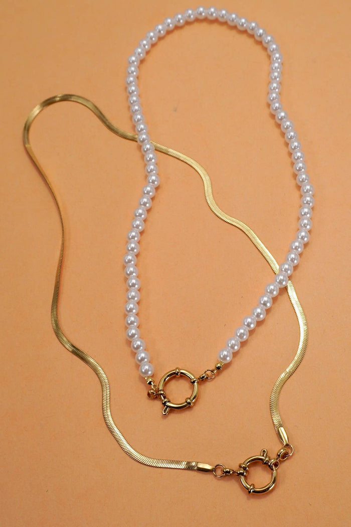 18K STAINLESS STEEL TARNISH FREE CHAIN NECKLACES