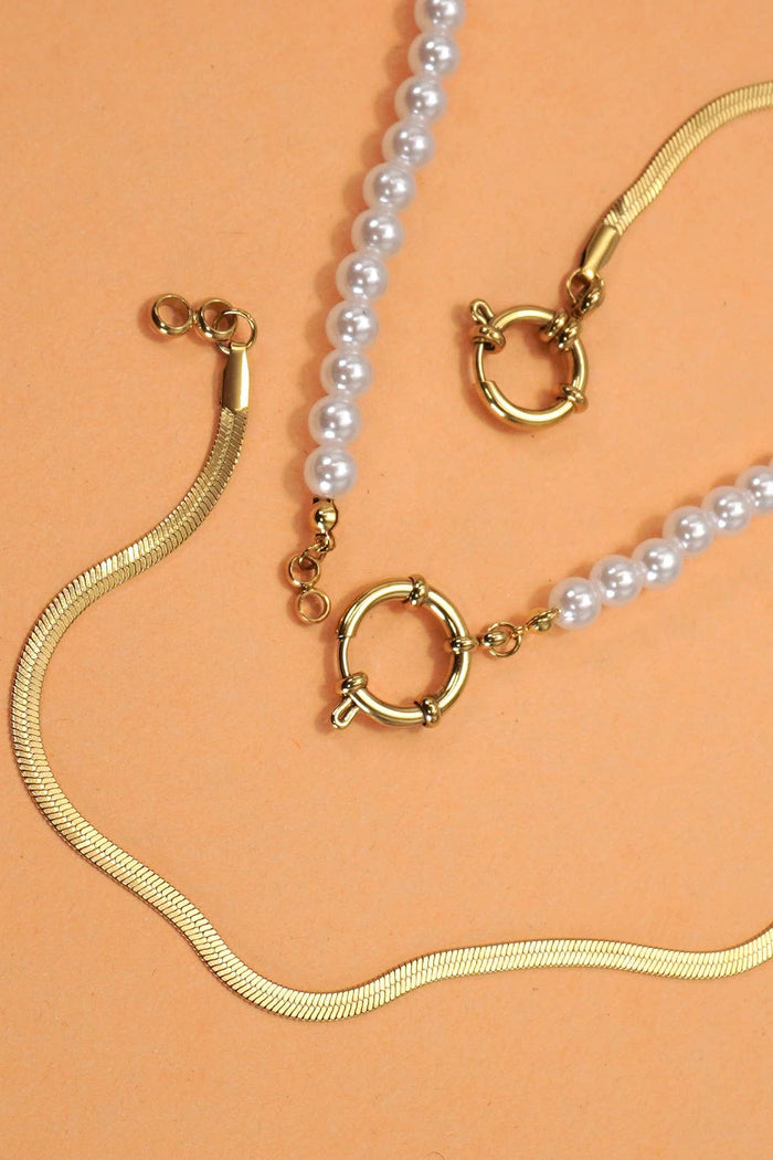 18K STAINLESS STEEL TARNISH FREE CHAIN NECKLACES