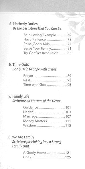 199 Favorite Bible Verses For Mother's  {Softcover}