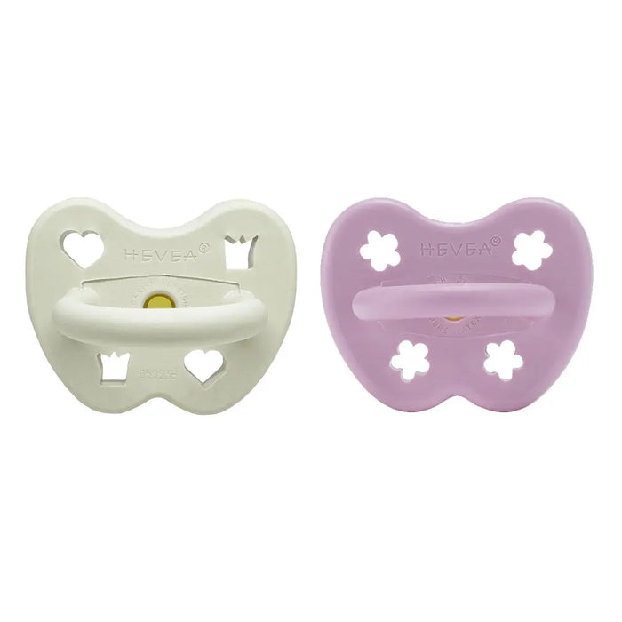 2 tétines en caoutchouc naturel Hévéa - Polar blossom 3/36 mois - Lilinappy