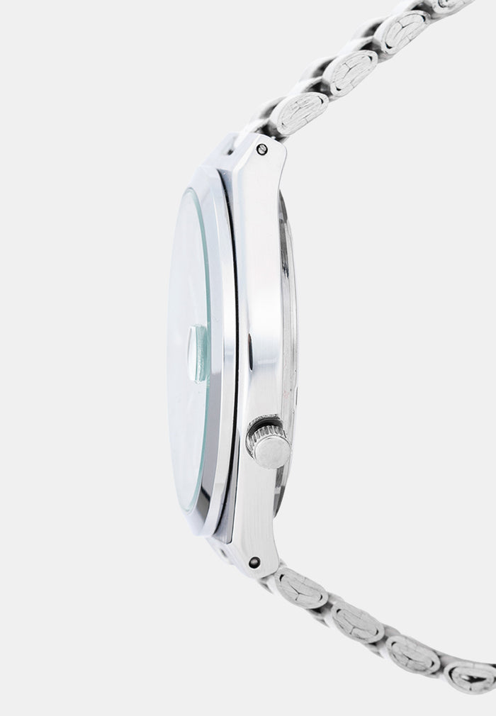 Valentino 20122585-AQUA GREEN DIAL Analog Stainless Band Watch for Men-Watch Portal Philippines