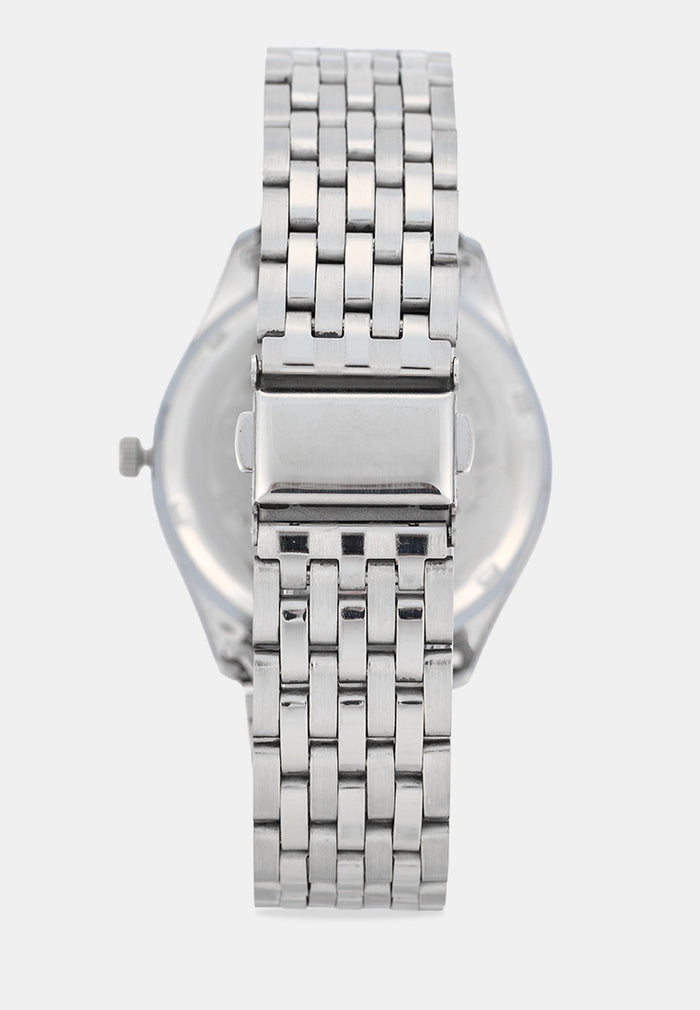 Valentino 20122586-CREAM DIAL Analog Stainless Band Watch for Men-Watch Portal Philippines