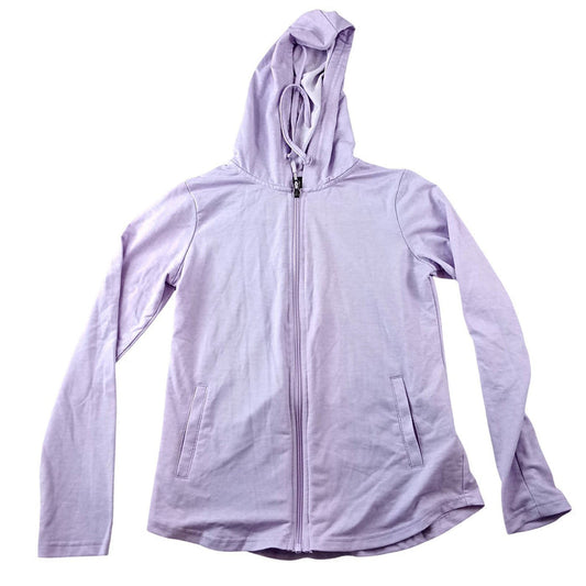 32 Degrees Cool Womens XS Lavender Purple Full Zip Lightweight Hoodie Jacket0