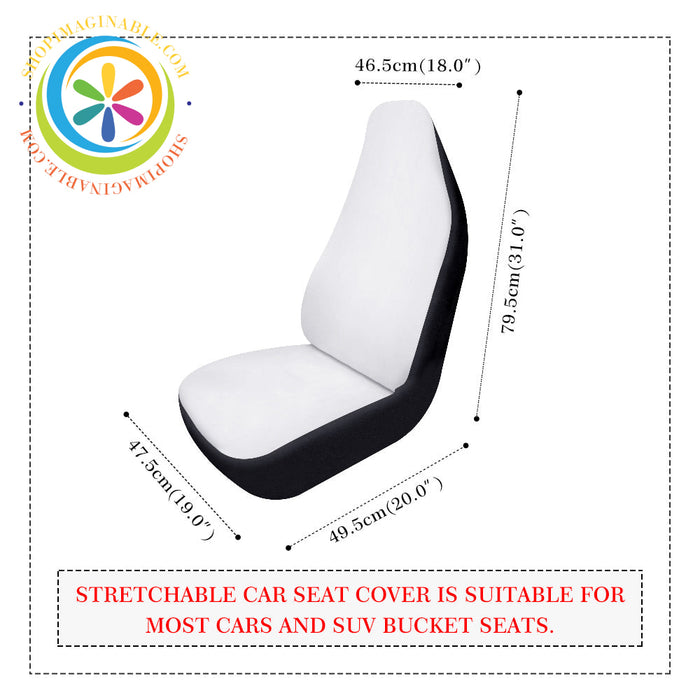80S Retro Floral Car Seat Covers