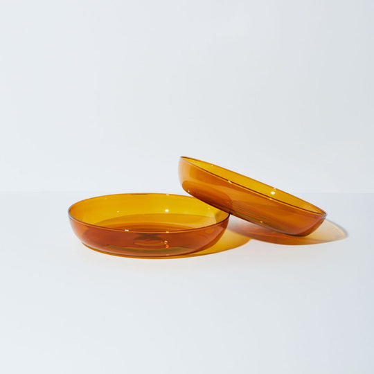 ABRACADABRA AMBER SET OF 2 PLATES