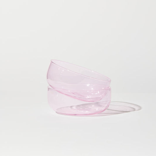 ABRACADABRA PINK SET OF 2 BOWLS