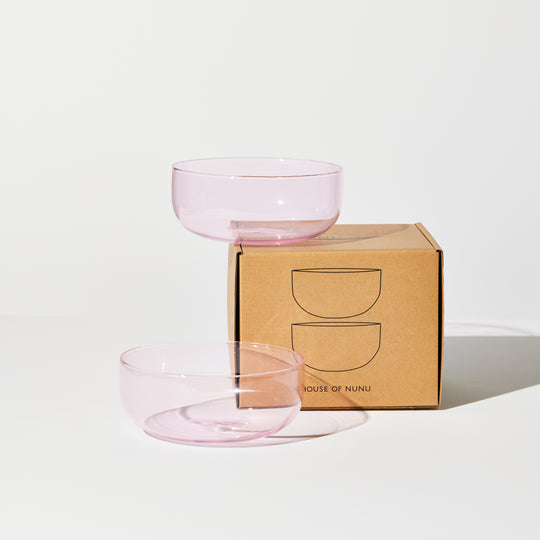 ABRACADABRA PINK SET OF 2 BOWLS