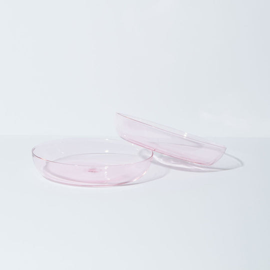 ABRACADABRA PINK SET OF 2 PLATES
