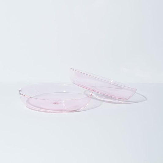 ABRACADABRA PINK SET OF 2 PLATES