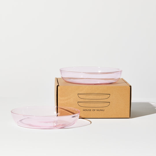 ABRACADABRA PINK SET OF 2 PLATES