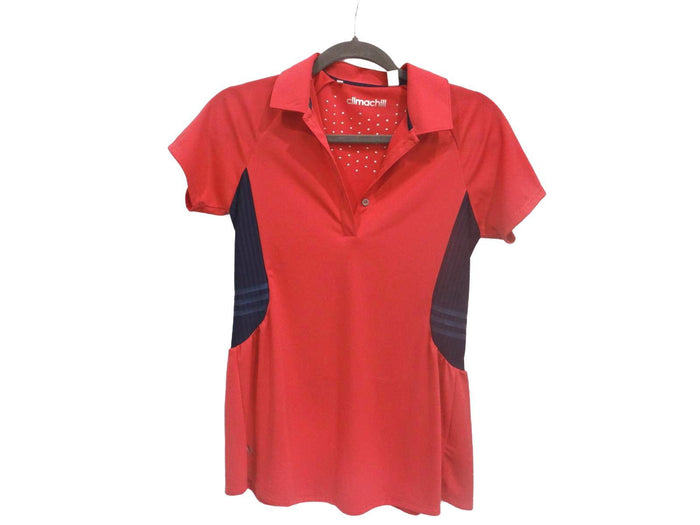 Adidas Climachill Women's Polo Shirt   Dark Pink/Navy XS0