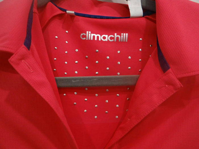 Adidas Climachill Women's Polo Shirt   Dark Pink/Navy XS1