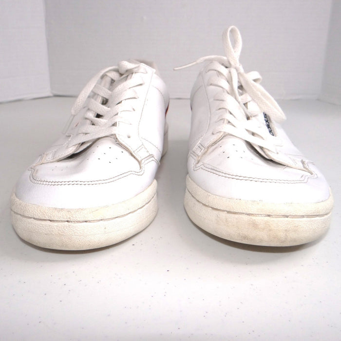 Adidas Continental 80 White Navy Red Leather Sneakers Mens 5.5 Womens 6.53