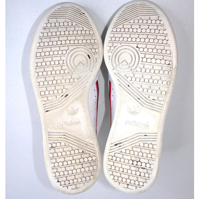 Adidas Continental 80 White Navy Red Leather Sneakers Mens 5.5 Womens 6.56