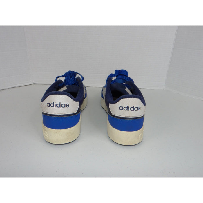 Adidas Hoops 2.0 Blue White Low Top Sneakers JQ3062 Mens 5.5 Womens 75