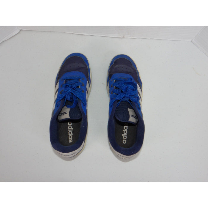 Adidas Hoops 2.0 Blue White Low Top Sneakers JQ3062 Mens 5.5 Womens 76