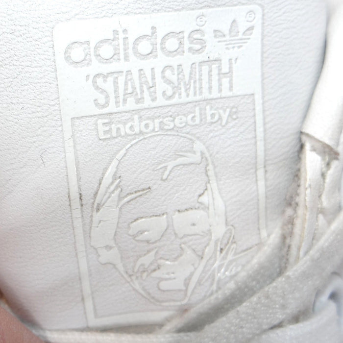 Adidas Stan Smith White Leather Low Top Sneakers Women's Size 5.51