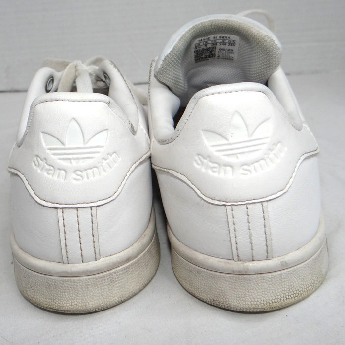 Adidas Stan Smith White Leather Low Top Sneakers Women's Size 5.54