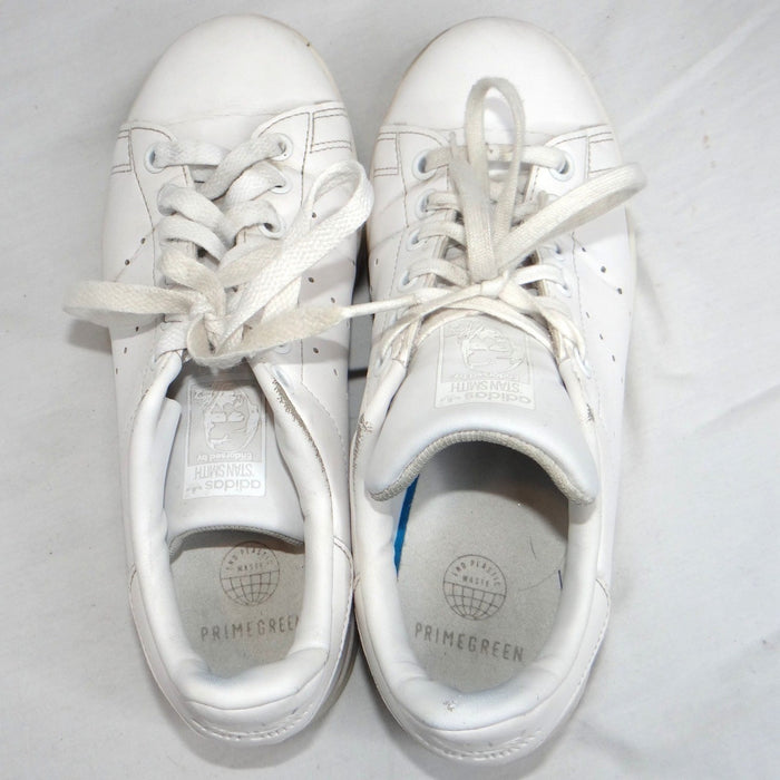 Adidas Stan Smith White Leather Low Top Sneakers Women's Size 5.55
