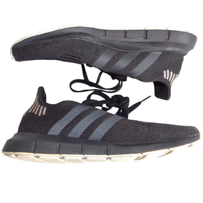 Adidas Swift Run Mens 7 Womens 8.5 Black Grey Copper Sneakers0