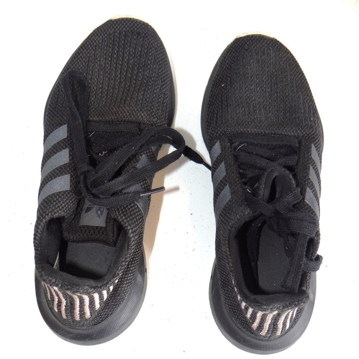 Adidas Swift Run Mens 7 Womens 8.5 Black Grey Copper Sneakers5