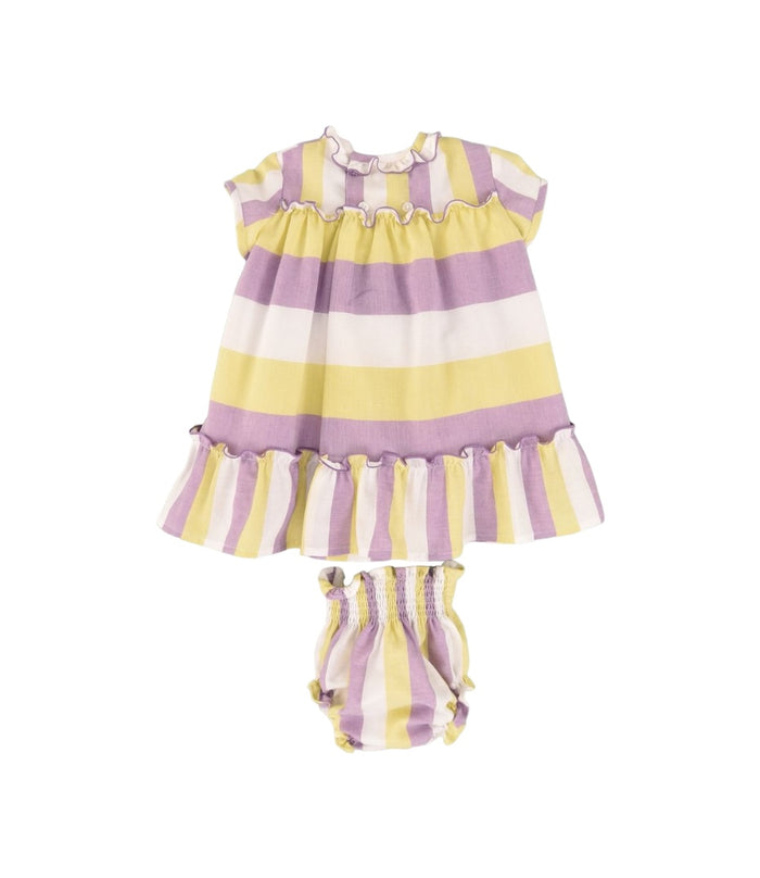 Alani Purple Stripes Girl 2-piece set