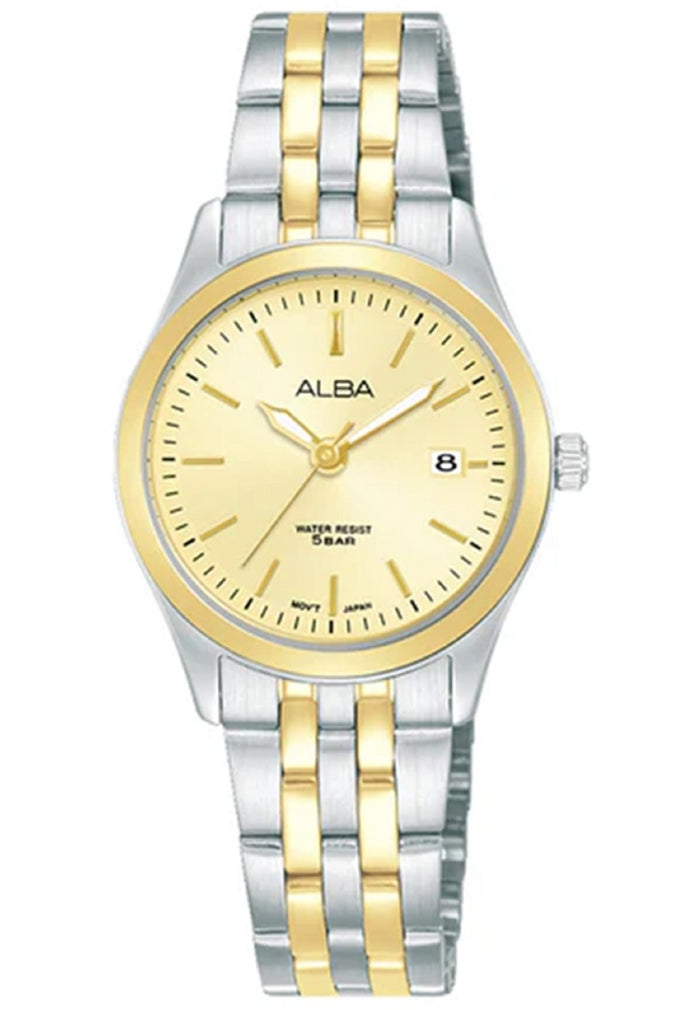 Alba Prestige Analog Stainless Steel Strap Watch for Women AH7CE8X1-Watch Portal Philippines