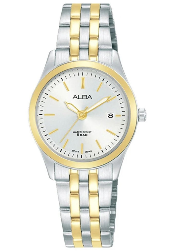 Alba Prestige Analog Stainless Steel Strap Watch for Women AH7CF0X1-Watch Portal Philippines