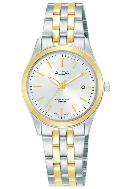 Alba Prestige Analog Stainless Steel Strap Watch for Women AH7CF0X1-Watch Portal Philippines