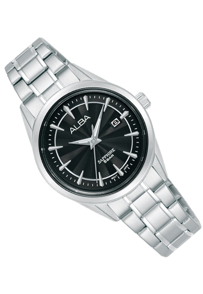 Alba Prestige Analog Stainless Steel Strap Watch for Women AH7CJ5X1-Watch Portal Philippines