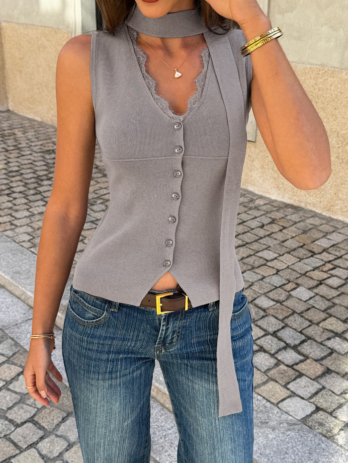 Alicent Top With Stole