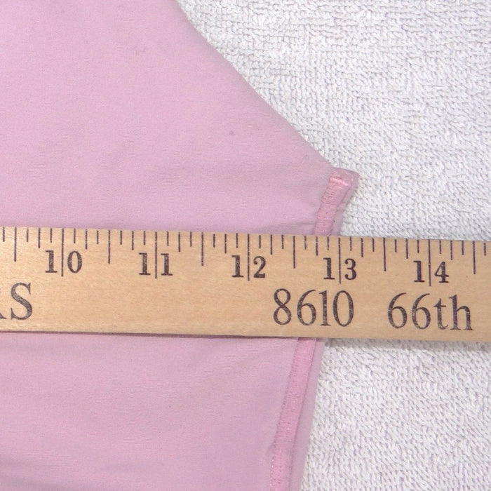 All In Motion Womens Mauve Pink Double Strap V Neck Sports Bra Size S3