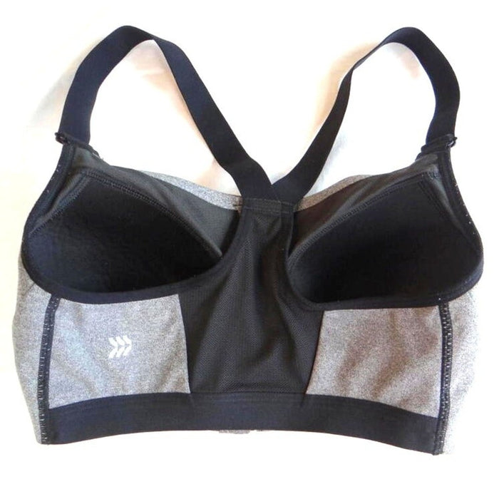 All in Motion Women's Sports Bra   Zip Front, Size 34D3