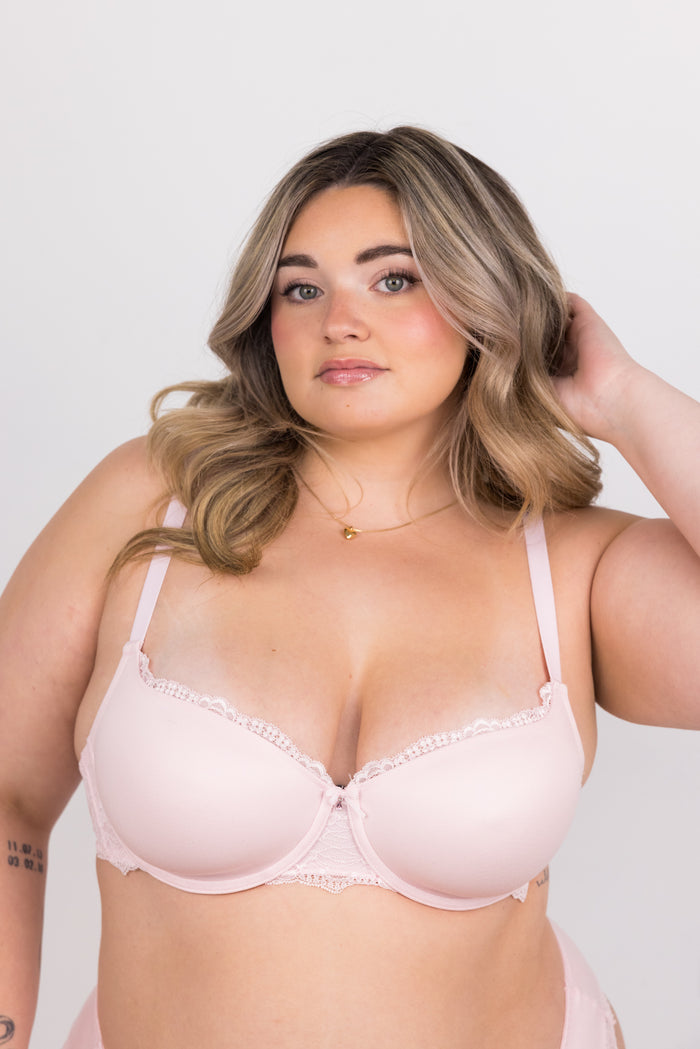 LILUNDERWEAR Allure Balconnet Rose - balconnet détail