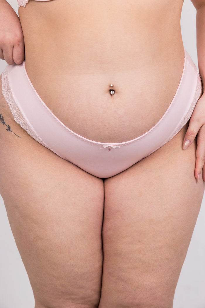 LILUNDERWEAR Allure Brésilienne Rose - culotte brésilienne détail