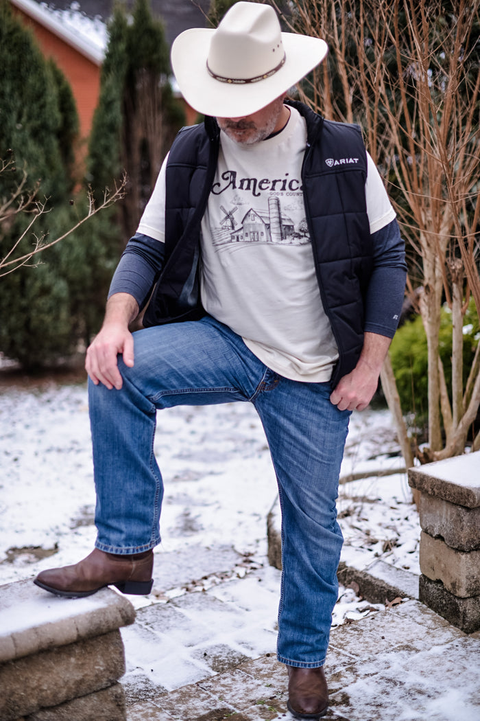 America - God's Country {Men's Line}