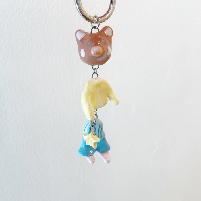 Anita Miklavcic: Tiny Besties Ceramic Keychains (assorted)
