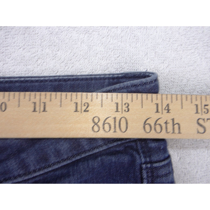 Ann Taylor LOFT Modern Skinny Jeans Dark Indigo Blue Denim Womens 39223