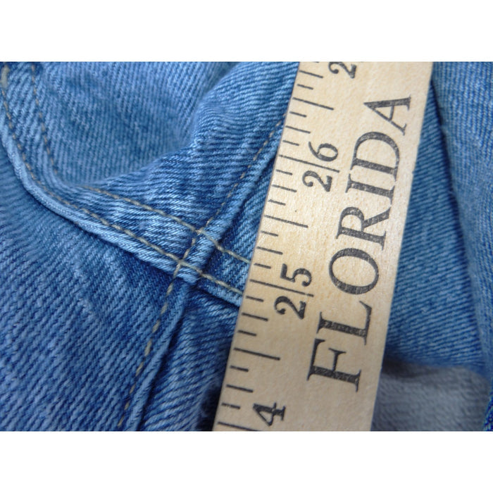 Ann Taylor Petite The Easy Straight Light Wash Blue Jeans 2P High Rise Stretch5
