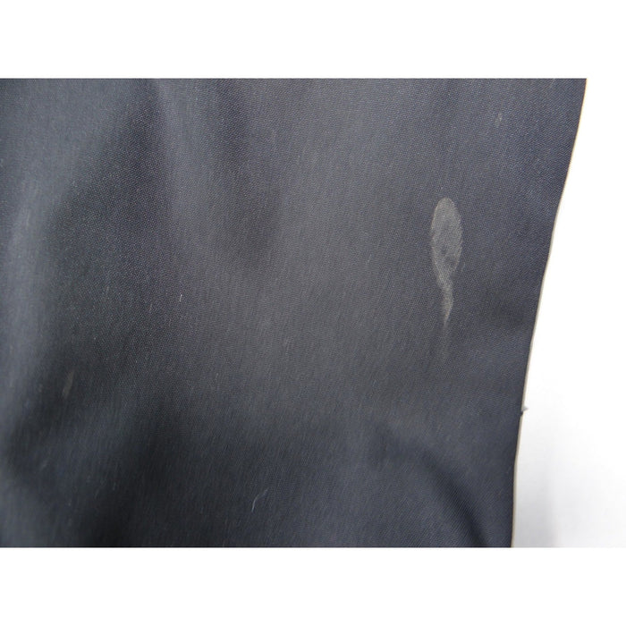 Ann Taylor Petites Black Faux Fur Collar Zip Vest Women Size LP4