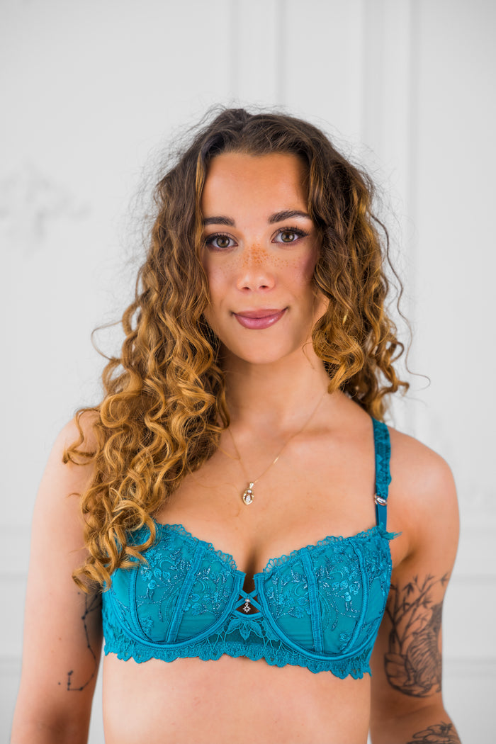 Aphrodisiac Balconnet Turquoise